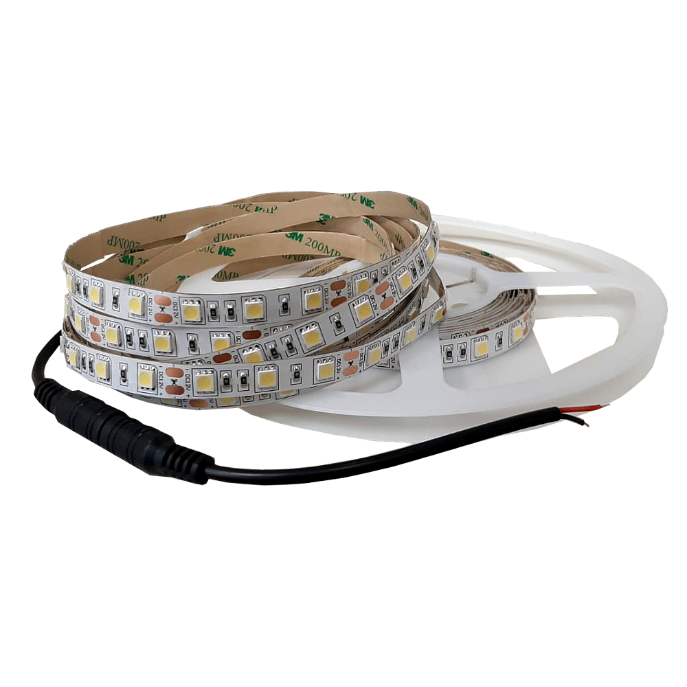 striscia led smd5050 12v 60ledmt 144wmt rgb 5 metri