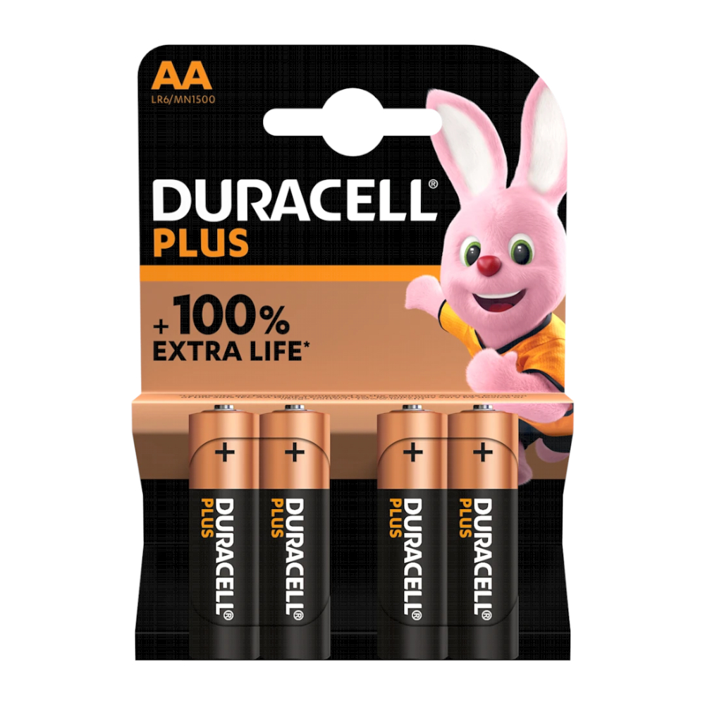 Batterie AA Duracell 1.5V Alcalina