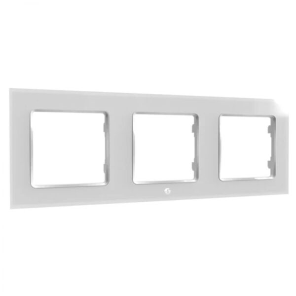 Shelly Wall Frame 4 for Wall Switch BIANCO