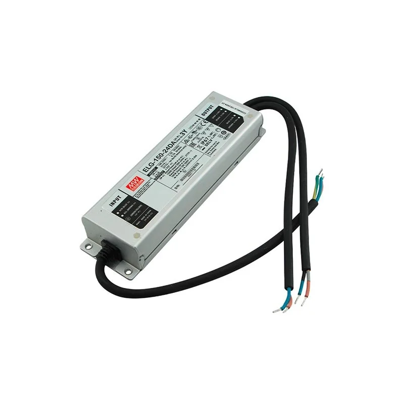 Alimentatore Meanwell ELG-150-24DA-3Y 150W 24V 0-10V IP67